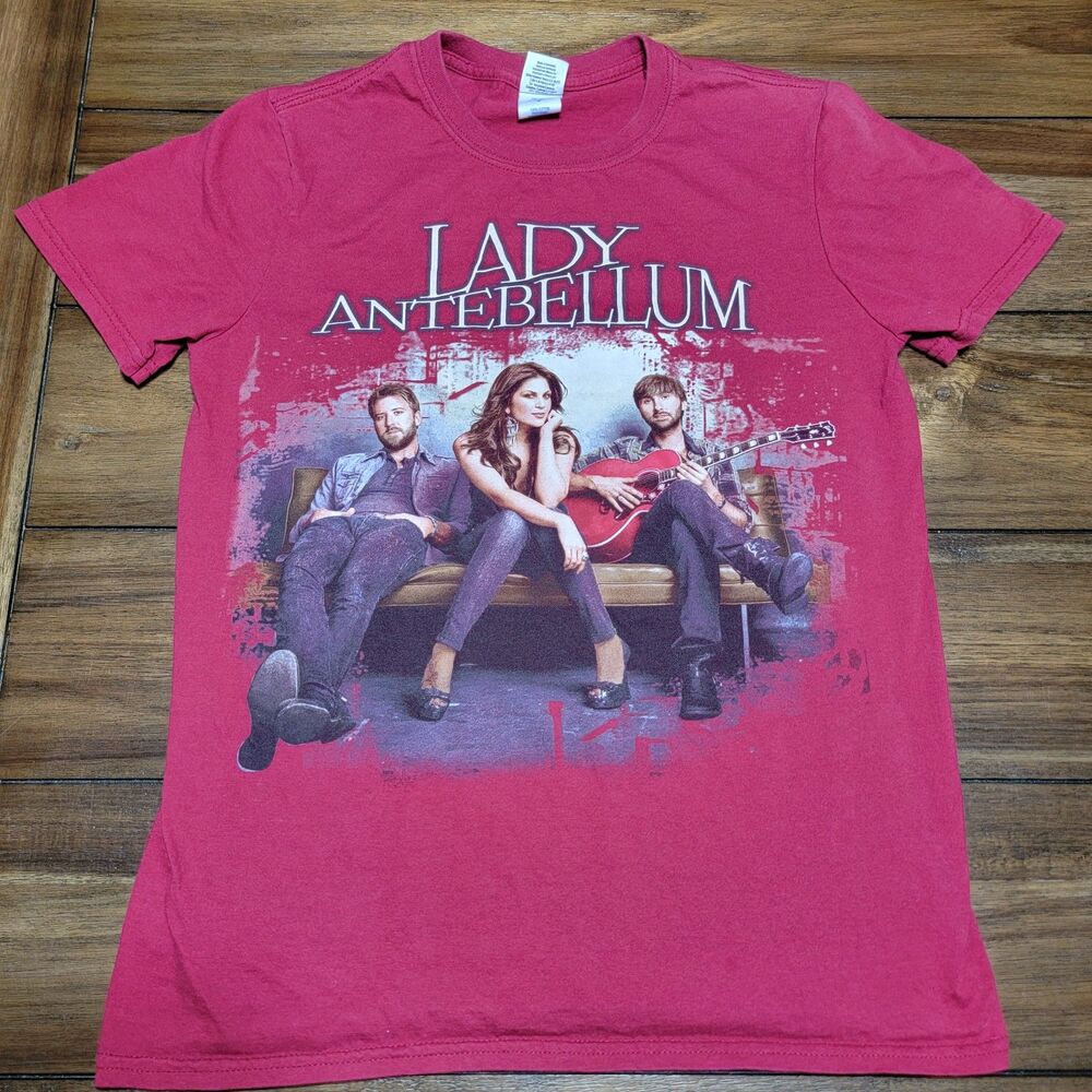 Lady Antebellum SS Red Unisex Tee "Own The Night" - Size Small